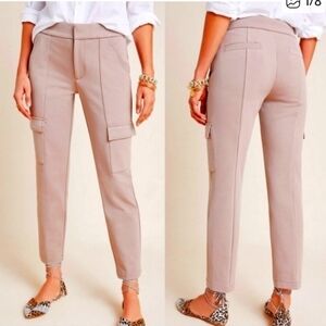 Anthropologie Taupe Cargo Pants